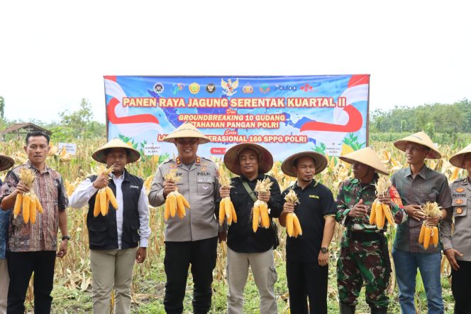 
					Polres Blora Ikuti Panen Raya Jagung Serentak dan Launching SPPG Polri Bersama Presiden RI ‎