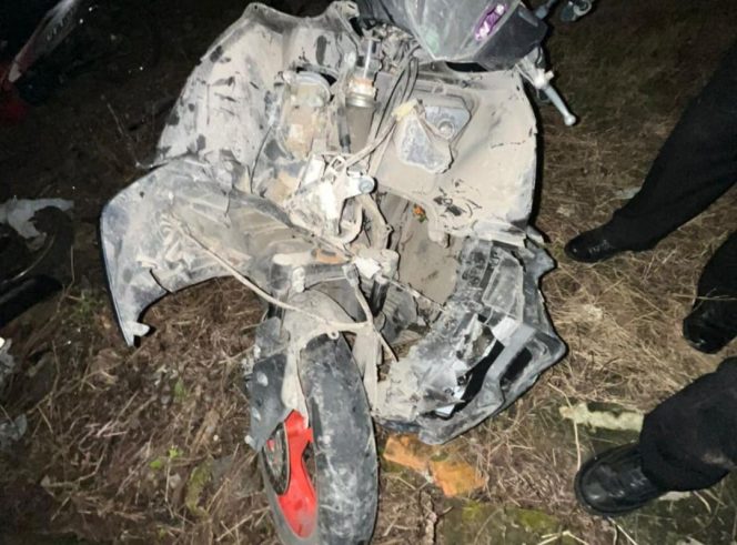 
					Yamaha Aerox Vs Truk Mitsubishi di Blora, Satu Korban Luka Ringan