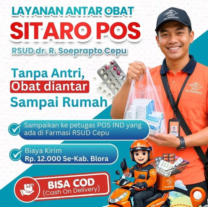 
					Antrean Obat Jadi Keluhan Terbanyak, RSUD Cepu Gandeng Pos Indonesia ‎