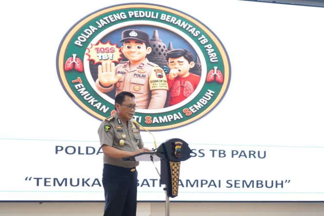 
					Polda Jateng Launching Program Peduli Berantas TB Paru, Ribuan Bhabinkamtibmas Dilatih Jadi Tracer