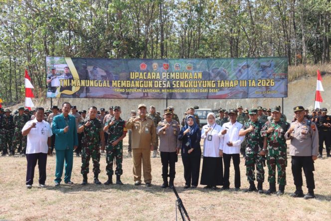 
					Bupati Blora Resmi Buka TMMD Sengkuyung Tahap III 2026 di Desa Gembyungan, Anggaran Capai Rp405 Juta