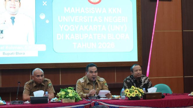 
					Bupati Blora Terima 100 Mahasiswa KKN UNY 2026, Tantang Tinggalkan Karya Nyata yang Berkelanjutan ‎