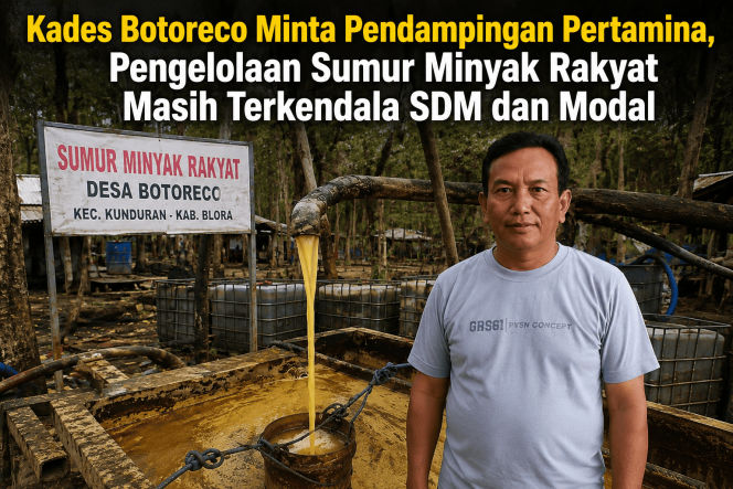 
					Kades Botoreco Minta Pendampingan Pertamina, Pengelolaan Sumur Minyak Rakyat Masih Terkendala SDM dan Modal