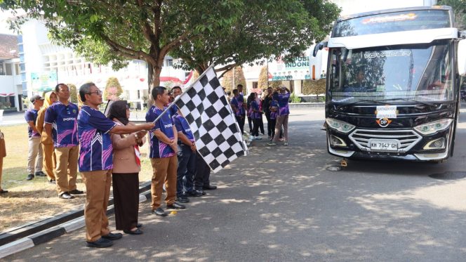 
					Wabup Sri Setyorini Lepas 213 Atlet Blora ke POPDA Jateng 2026