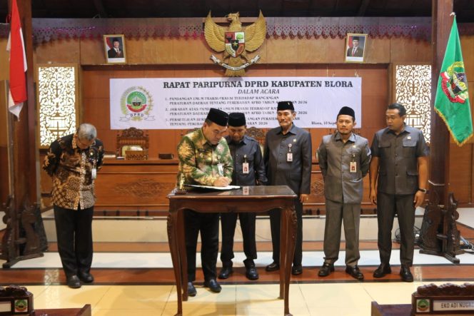 
					APBD Perubahan 2026 Disetujui, Blora Genjot Infrastruktur dan Siapkan 2 Armada Damkar‎