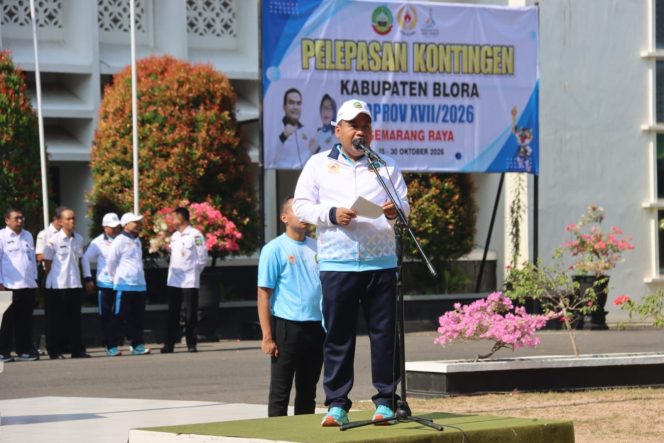 
					Lepas 351 Personel ke PORPROV Jateng 2026, Blora Bidik Pertahankan Peringkat Keenam