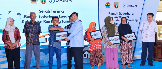 
					PT Djarum Bedah 16 Rumah Warga Rembang, Bupati Harno Berharap Tahun Depan Bertambah Jadi 50 Unit
