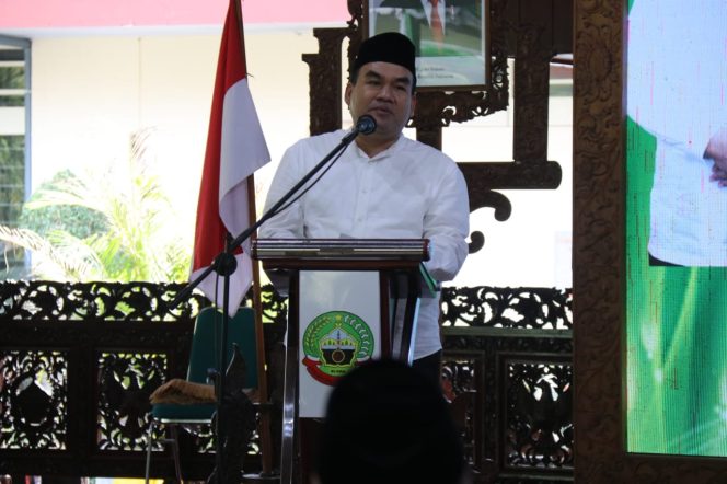 
					Bupati Sosialisasi Program Sekolah Sisan Ngaji Kepada Guru TPQ