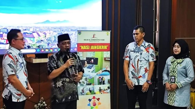 
					RSUD Loekmono Hadi Kudus Luncurkan Layanan “Nasi Jangkrik” untuk Turunkan Angka Kematian Ibu dan Bayi