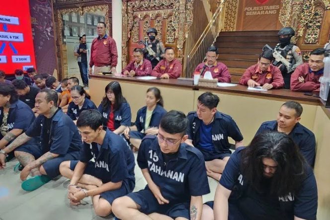 
					Polrestabes Semarang Tetapkan 50 Tersangka Kasus Perjudian Sepanjang 2024