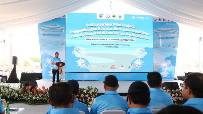 
					Soft Launching Pilot Project Kawasan Pengolahan Sedimentasi Berkelanjutan di Morodemak Resmi Diluncurkan