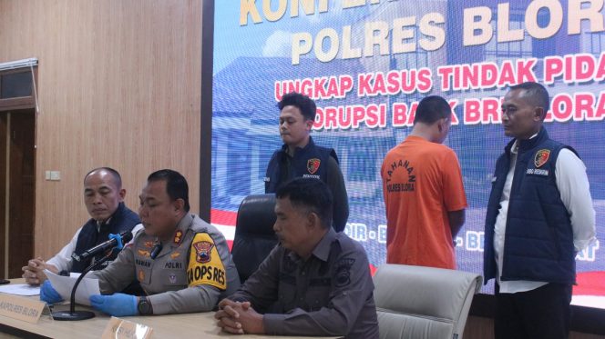 
					Satreskrim Polres Blora Tangkap Mantri BRI yang Diduga Korupsi Dana Kredit Mikro