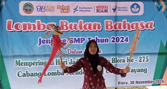 
					Lomba Bulan Bahasa 2024 Semarak, 662 Siswa SMP di Blora Ikuti Kompetisi
