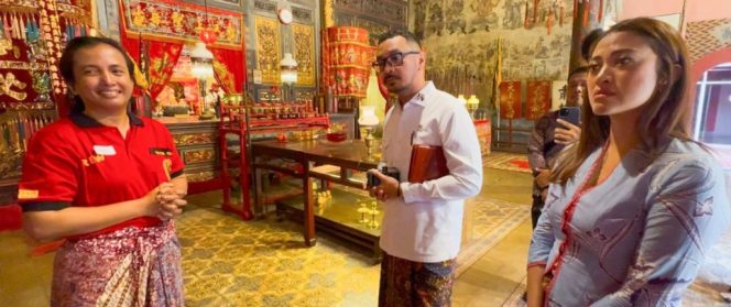 
					Wamen Kebudayaan Giring Ganesha Dukung Kelenteng Cu An Kiong Jadi Cagar Budaya Nasional