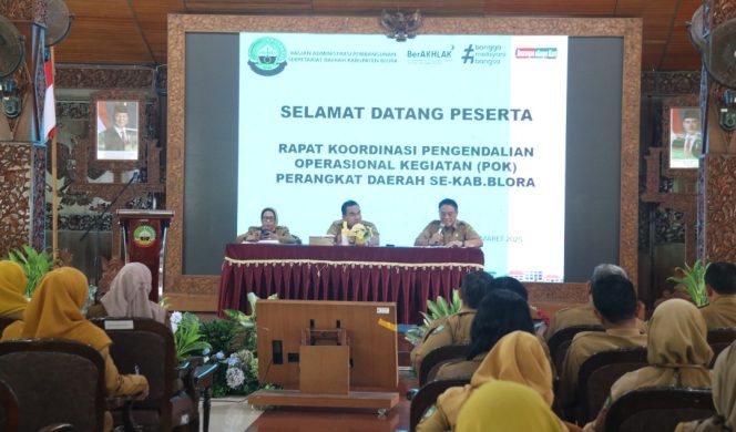 
					Bupati Blora Pimpin Rakor POK, Fokus Penyesuaian Anggaran dan Program 100 Hari