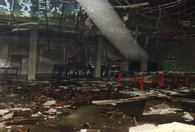 
					Kebakaran Landa Aula Kantor Kemenag Demak, Diduga Akibat Konsleting Listrik