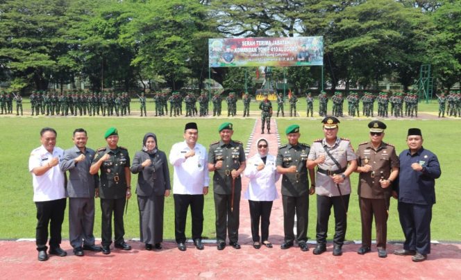 
					Letkol Inf Sudarmanto Jabat Danyonif 410/Alugoro, Letkol Agung Cahyono Pimpin Kodim 0721/Blora