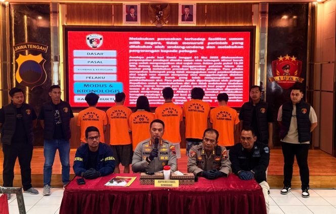 
					6 Anggota Kelompok Anarko Jadi Tersangka Kerusuhan Mayday di Semarang