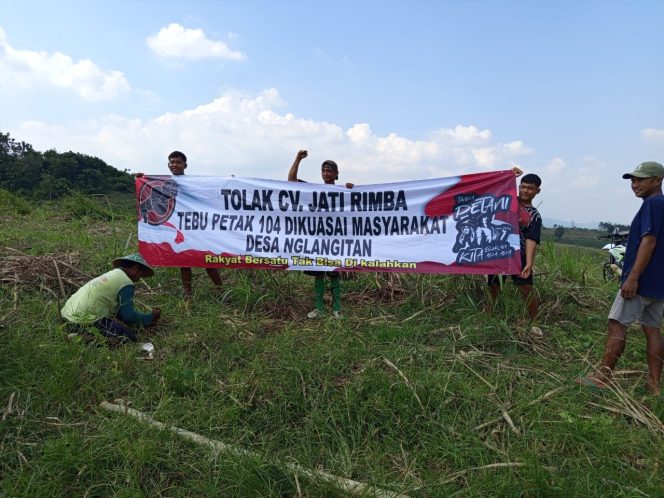 
					Rumah Juang ASRI dan Warga Nglangitan Tolak CV Jati Rimba, Desak Pengembalian Lahan Petak 104