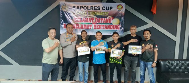 
					Kapolres Cup 2025 Billiard 9 Ball Sukses Digelar, Doni Asal Blora Raih Juara