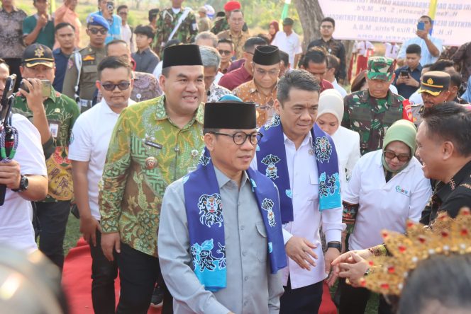 
					Wujudkan Swasembada Pangan Nasional, Kemendes Launching Program GeMAR di Blora