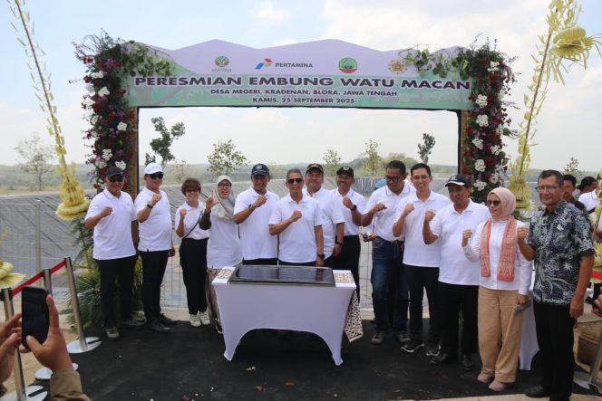 
					Bupati Blora Resmikan Embung Watu Macan, Kolaborasi Pertamina dan UGM untuk Ketahanan Air dan Pertanian