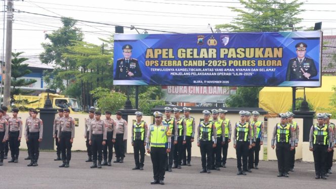 
					Polres Blora Mulai Operasi Zebra Candi 2025, Sasar Pelanggaran Lalu Lintas dan Tekan Angka Kecelakaan