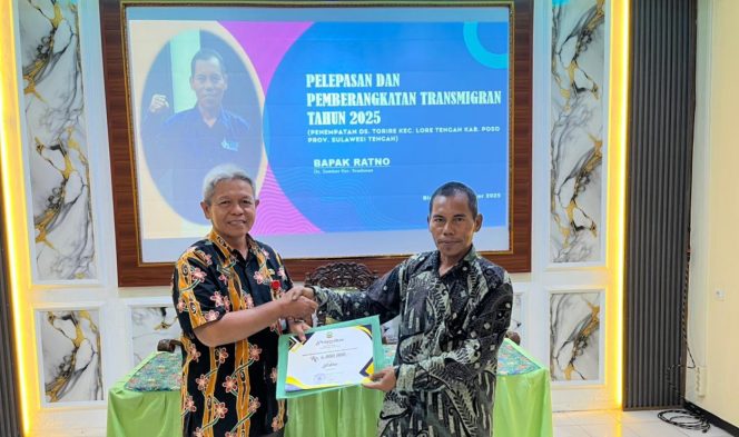 
					Satu KK Asal Kradenan Resmi Diberangkatkan, Program Transmigrasi Blora 2025 Menuju Poso