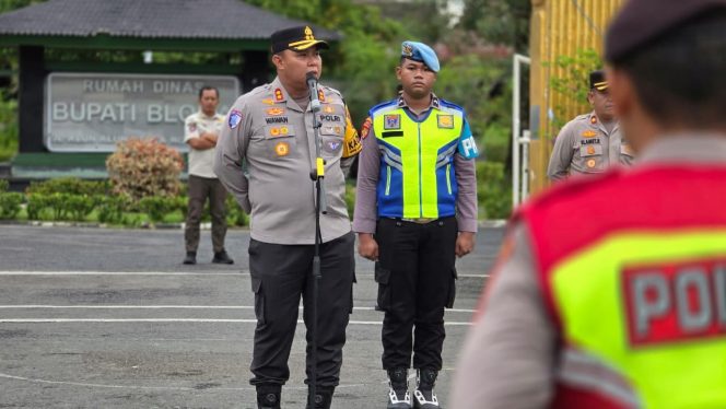 
					Polres Blora Kerahkan 181 Personel Amankan Malam Tahun Baru 2026 di 14 Titik Strategis