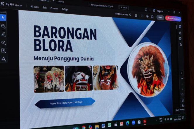 
					Siap Mendunia, Blora Segera Usulkan Barongan ke UNESCO