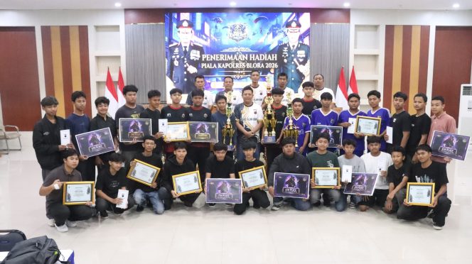 
					350 Peserta Ramaikan Turnamen E-Sports Free Fire Kapolres Blora Cup 2026