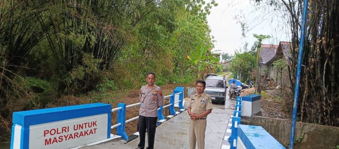 
					Kapolsek Ngawen Pastikan Jembatan Presisi Merah Putih Jetakwanger Siap Diresmikan
