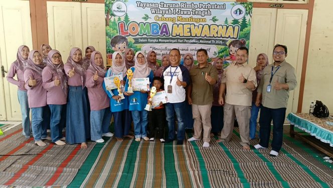 
					Peringati Hardiknas 2026, KPH Mantingan Gelar Lomba Drumband dan Mewarnai untuk TK Tunas Rimba ‎