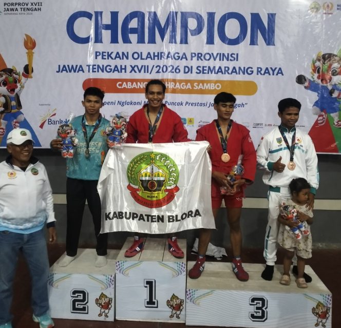 
					Sambo Blora Menggila di Porprov Jateng 2026, Borong 2 Emas, 3 Perak dan 1 Perunggu