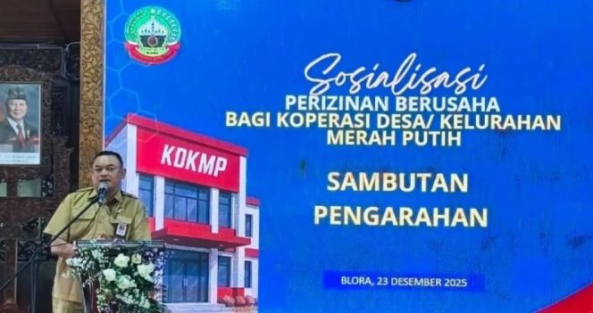 
					177 Desa di Blora Mulai Bangun Gerai dan Pergudangan Koperasi Merah Putih