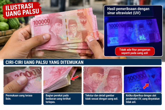 
					Polres Blora Identifikasi Pria Diduga Edarkan Uang Palsu ke Pedagang